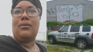 Blackphobics Deface Black Woman's Property With Racial Slurs