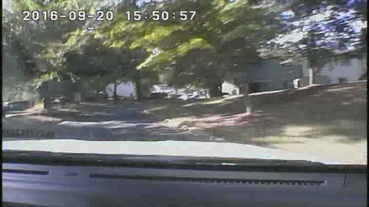 GRAPHIC: Dash Cam Video From Keith Scott Shooting in Charlotte 1