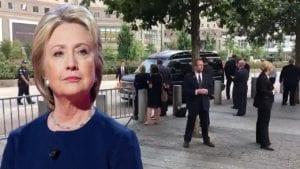 Hillary Clinton Faints While Waiting Transport To New York Hosptial