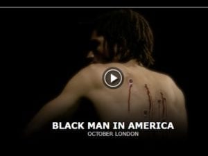 October London-Black Man In America