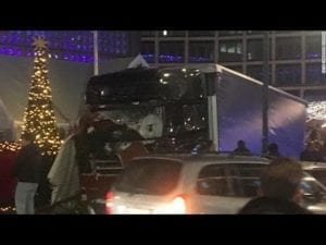 Terrorist uses Truck to Attack Christmas Market in Berlin Killing Nine