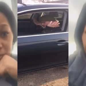 White Peon Neander-Thug Runs Black Woman Off The Road For Driving A Lexus
