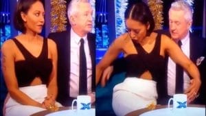Footage From 2014 Show Mel B Being Groped On National TV By Louis Walsh