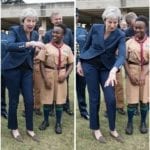 UK Prime Minster Theresa May Dance A Jig In Kenya