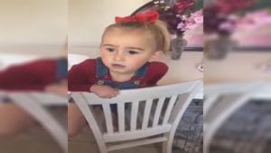 Mother Laughs As Daughter Blames Imaginary Black Man For Stealing Cookies Out Of Their Home
