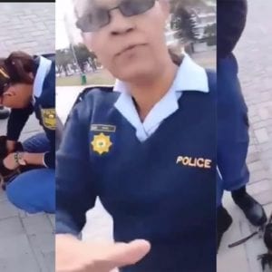 Woman Searched & Arrested For Waiting For A Job Interview By Coloured Cops In South Africa