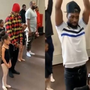 Changing The Narrative-Dads Attend Ballet Class With Daughters