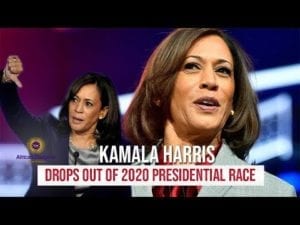 Kamala Harris Drops Out Of 2020 Presidential Race
