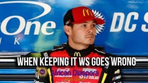 NASCAR Driver Kyle Larson Fired After Using WS Language During Livestream