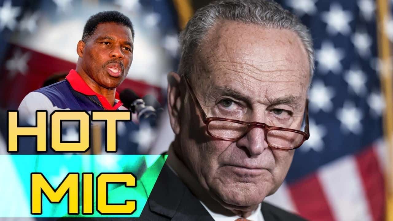 Sen. Chuck Shumer Is Caught On Hot Mic Worrying About Herschel Walker Possibly Winning In Georgia