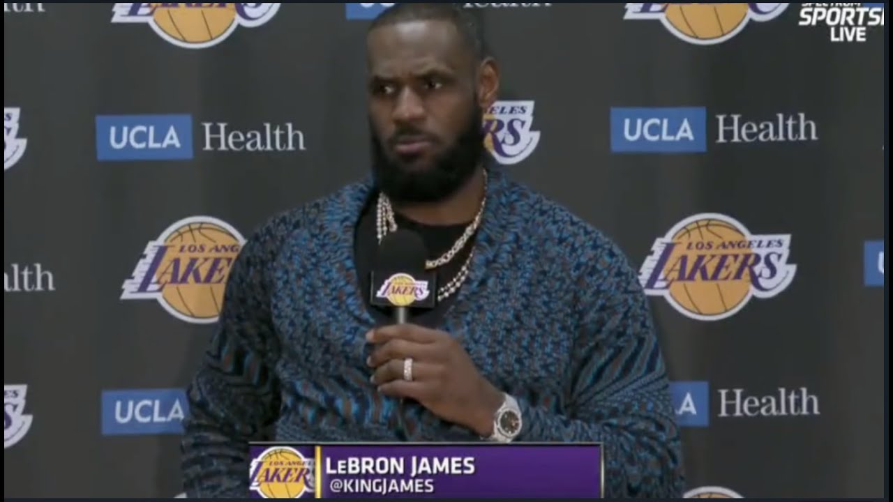 LeBron James Questions Why The Media Asked Him About Kyrie Irving But Not The Jerry Jones Photo
